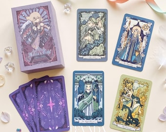 Maria's Gate Tarot Collector's Edition: Adorable Cartoon for Self-Discovery & Inner Reflection