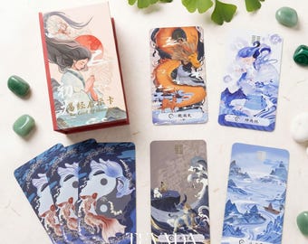 The Card of Changes The I-Ching Oracle: Traditional Chinese Painting Deck