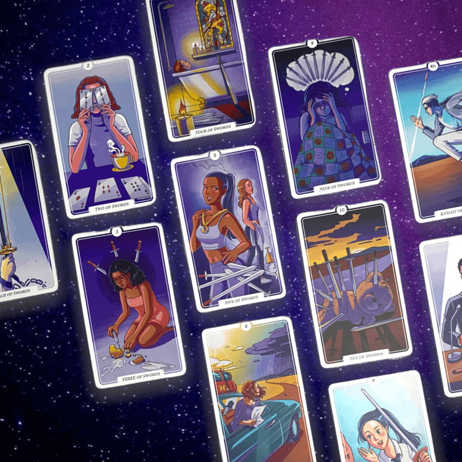 Wake Me up Tarot Girl Power Tarot Lady Tarot Woman Tarot Etsy