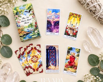 The No Man's Land Tarot: Nature Symbol Cards for Emotional Reflection