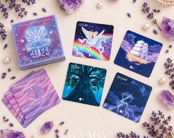 Mid-summer Whispers Lenormand Deck Special Edition: Pink Square Box Dreamy Cards