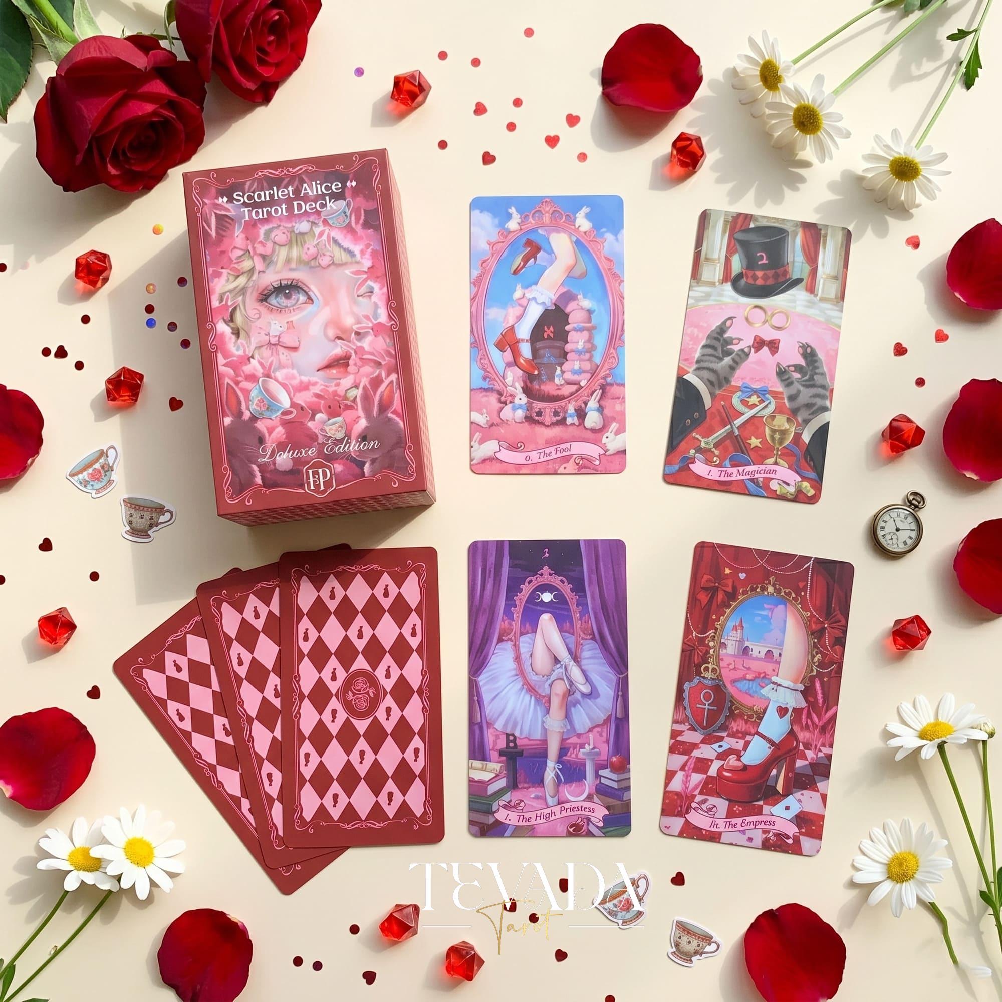 Alice in wonderland tarot deck - Etsy 日本