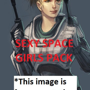 SEXY SPACE GIRLS Pack 3D-stl-obj file  images https://drive.google.com/file/d/1evHXBmdizOMn439SsXbejykRyuKynKID/view?usp=sharing