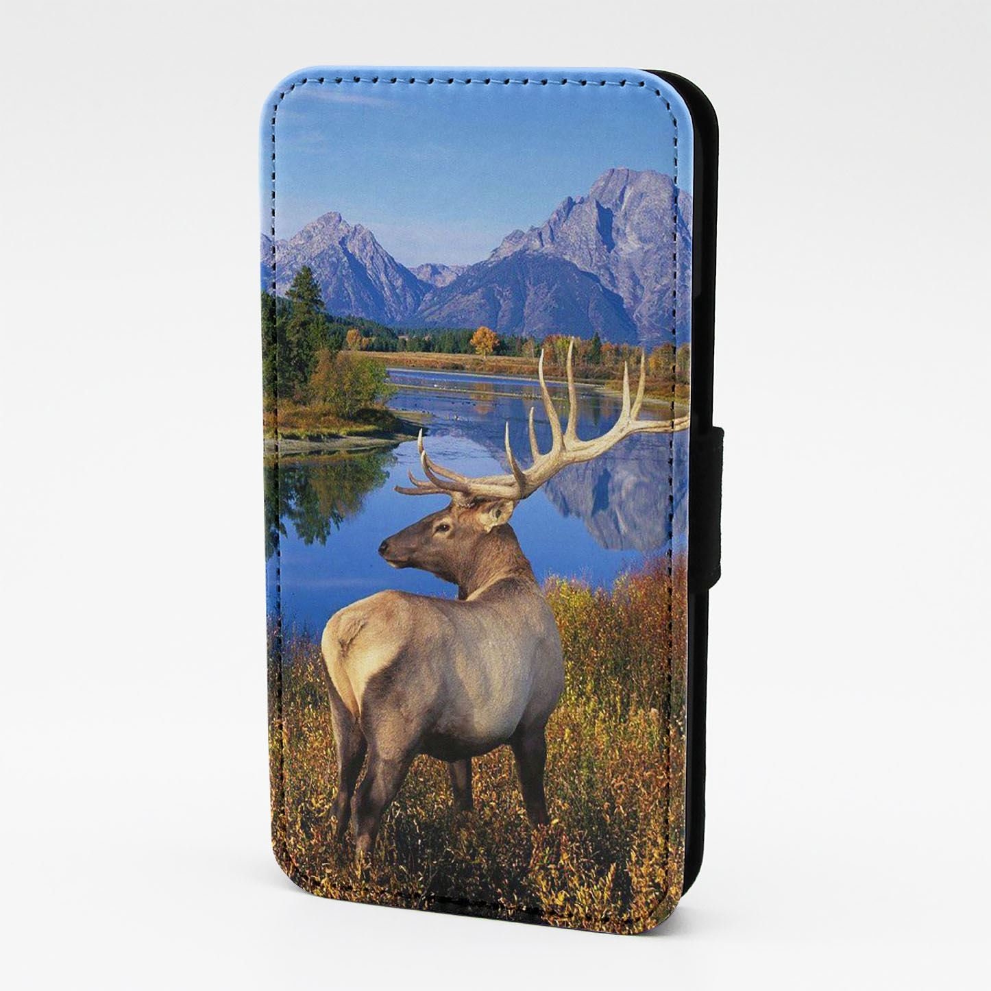 Bull Elk Deer Moose Nature Flip Phone Case Cover Premium Etsy
