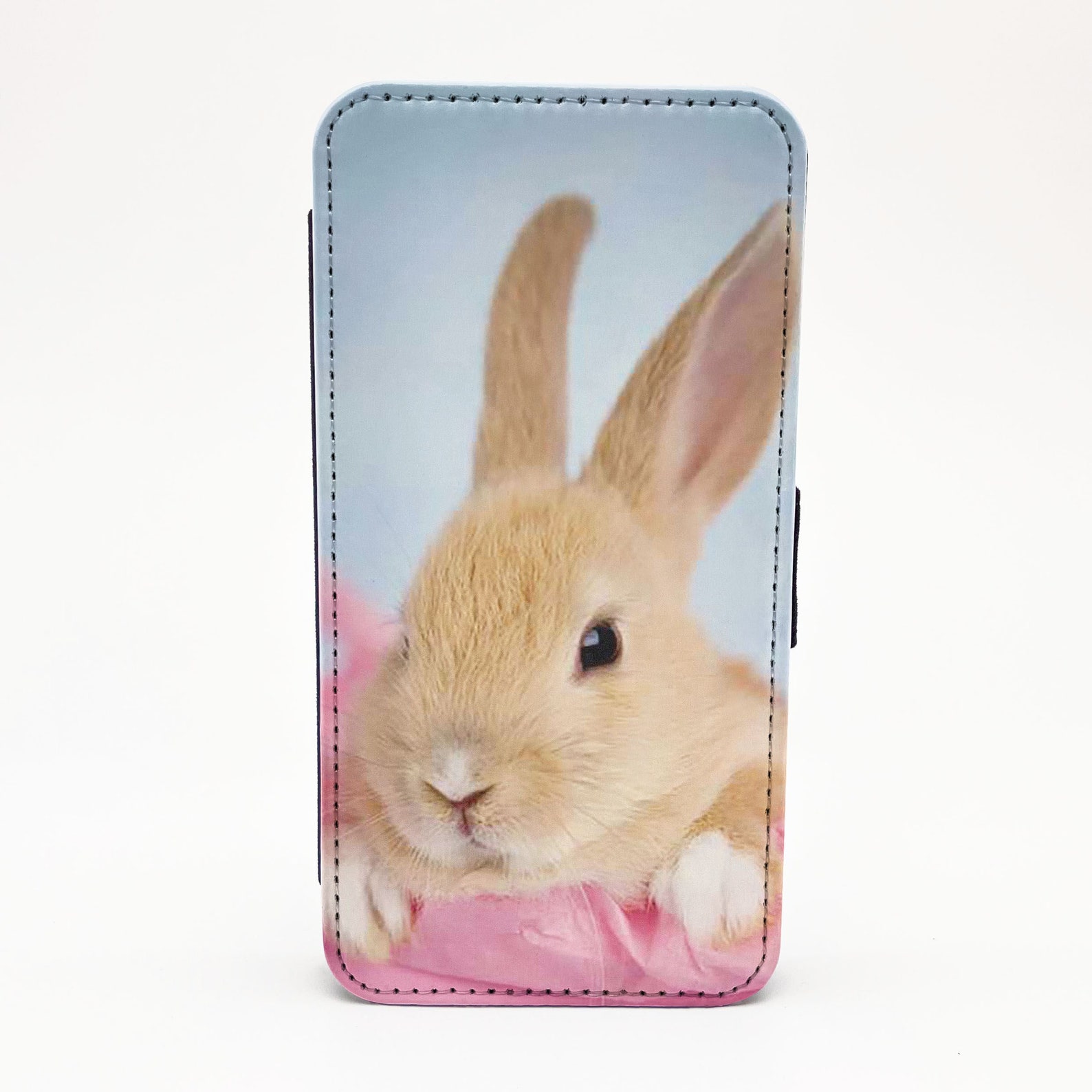 Cute Bunny Rabbit Pink Flip Phone Case Cover Premium Quality Etsy