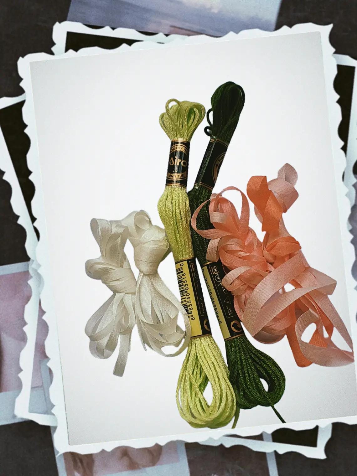 Lily of the Valley 3D Silk Ribbon Embroidery Kit With Video - Etsy