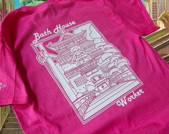 Anime Movie Work shirt , kawaii , handmade , cosplay tshirt
