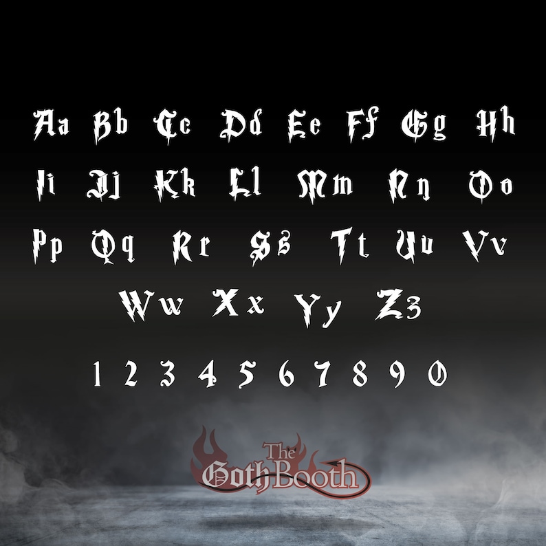 Old English Name Plate Personalized Old English Font Name Etsy