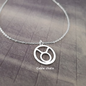 Taurus Sign Necklace, Taurus Symbol Necklace, Taurus Zodiac Necklace, Taurus Necklace For Women And Men, Taurus Constellation Necklace