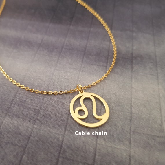 Leo symbol necklace best sale