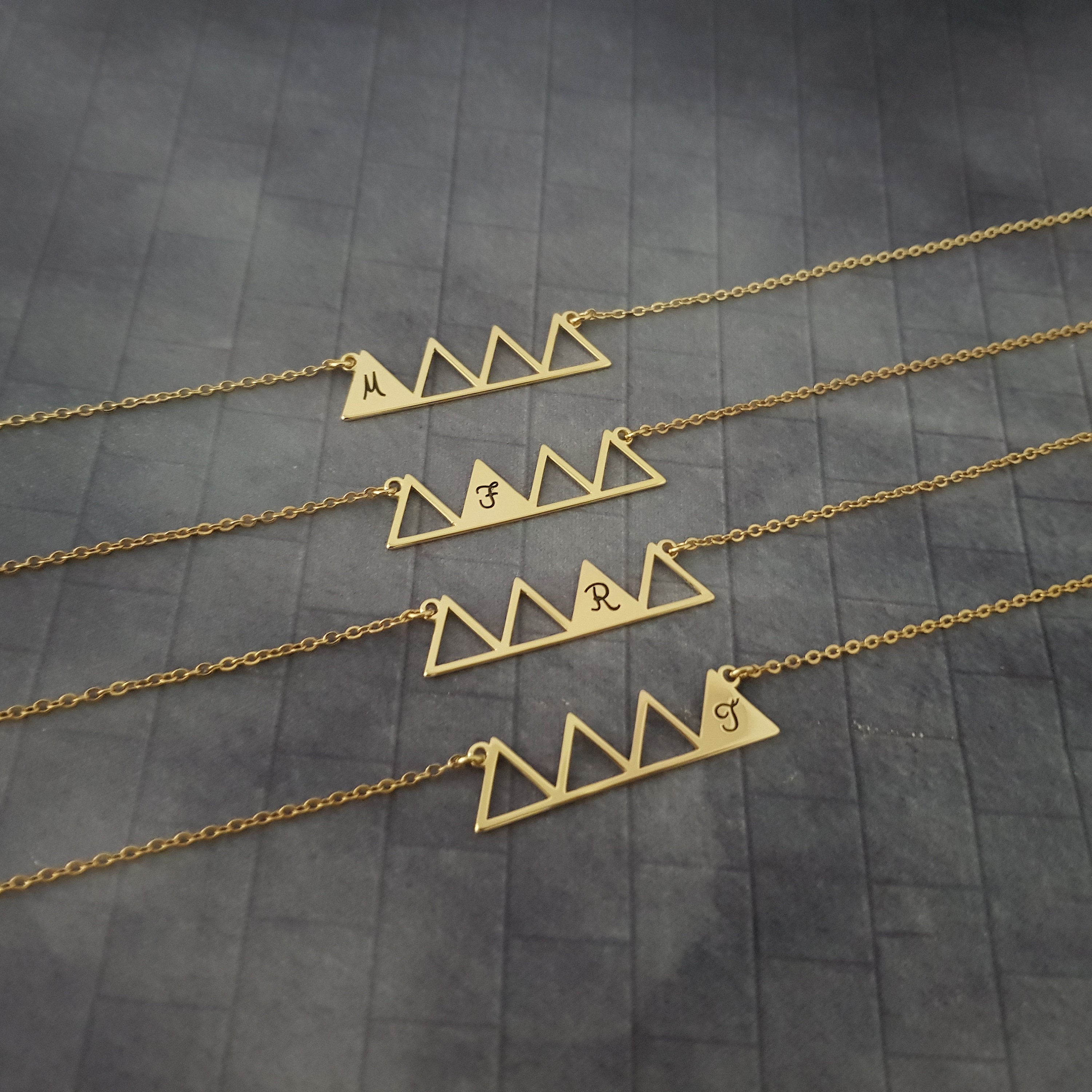Sibling necklaces 2024 for 4