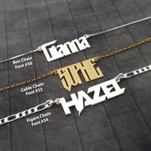 Customized Name Necklace, Customized Name Plate, Customized Any Necklace With Name, Customized Gift For Women, Customized Birthday Gift