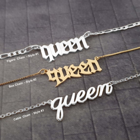 Queen Necklace Queen Necklace for Women 