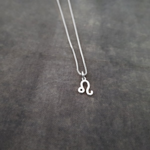 Naszyjnik Tiny Leo, Naszyjnik Tiny Leo Symbol, Naszyjnik Tiny Leo Zodiac, Naszyjnik Tiny Leo, Prezent Tiny Leo Constellation