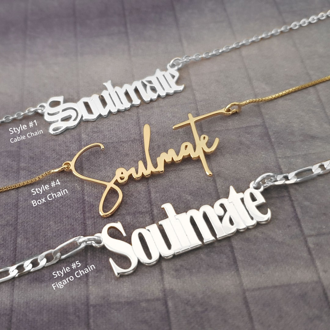 Soulmate Necklace, Couple Necklace, Soulmate Jewelry, Twin Flame ...