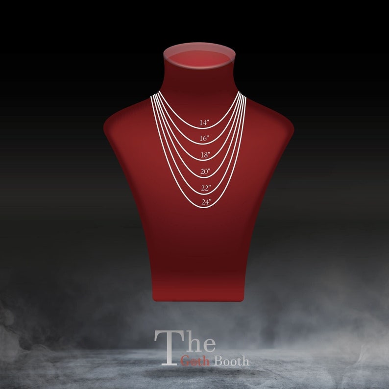 Four Elements Triangle Necklace, Four Elements Shape Necklace, Air