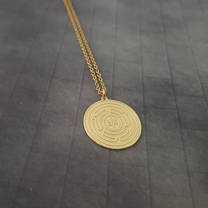 Hekate&#39;s Necklace, Wheel Of Hecate, Ancient Greek Symbol, Protection Necklace, Witchcraft Jewelry, Ancient Greek Jewelry, Spiritual Jewelry