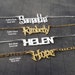 Old English Name Necklace, Goth Necklace With Name, Old English Font Nameplate Necklace, Gothic Name Necklace, Gothic Fonts Jewelry Gift 