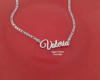 Perfect Gift for Mom, Name Necklace Gold, Bridesmaids Gift, Daughter Birthday Gifts, Custom Nameplate Necklace, Personalized Name Pendant
