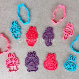 STL File Labubu Cookie Cutter - Labubu - Digital Product
