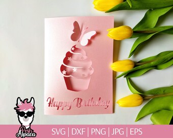 Download Birthday Card Svg Etsy