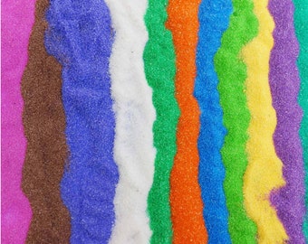 Coloured art Sand - New! 400 grams Bag - CHOOSE YOUR COLOUR