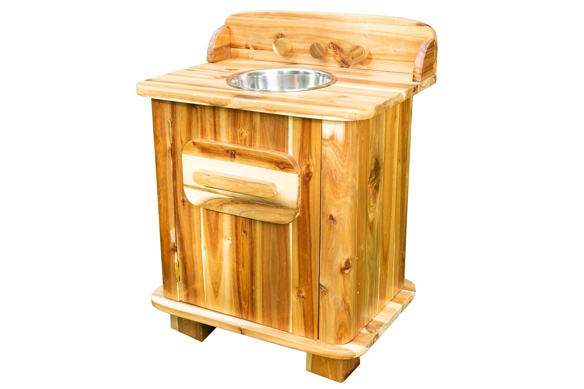 Craftplay Wooden Play Sink With Bowl Outdoor/indoor Use Etsy