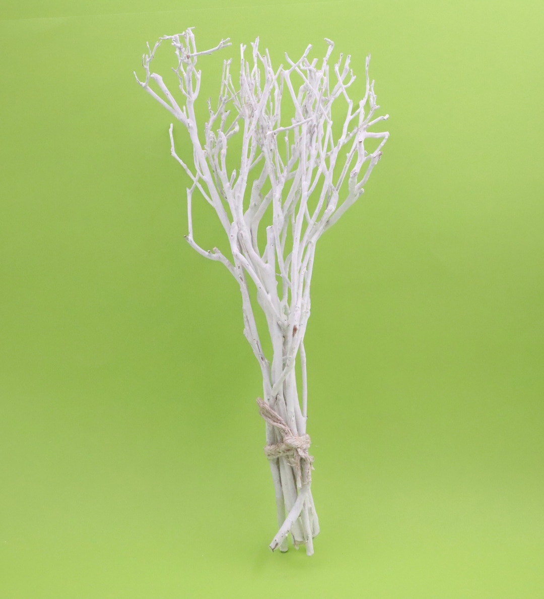 Large Branches for Decoration Painted White and Tied Together Etsy UK