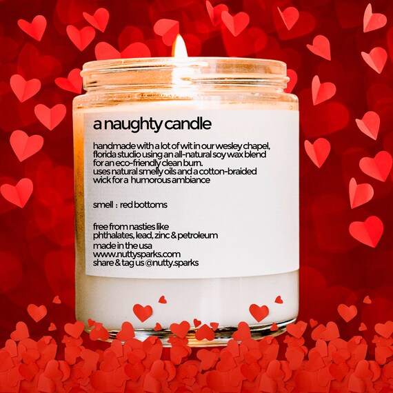 I Wanna Hear You Moan Scented Soy Candle Sex Boyfriend