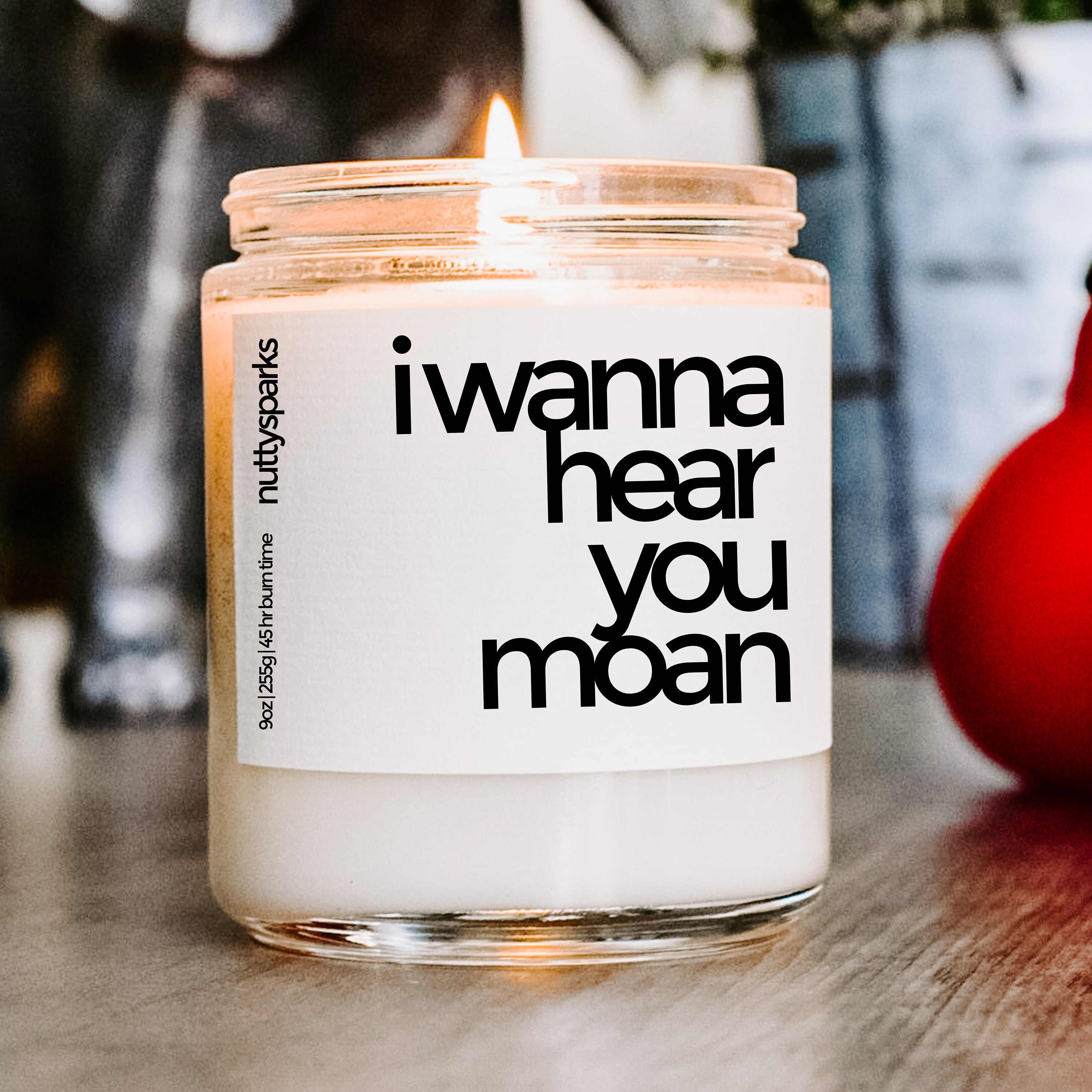 I Wanna Hear You Moan Scented Soy Candle Sex Boyfriend