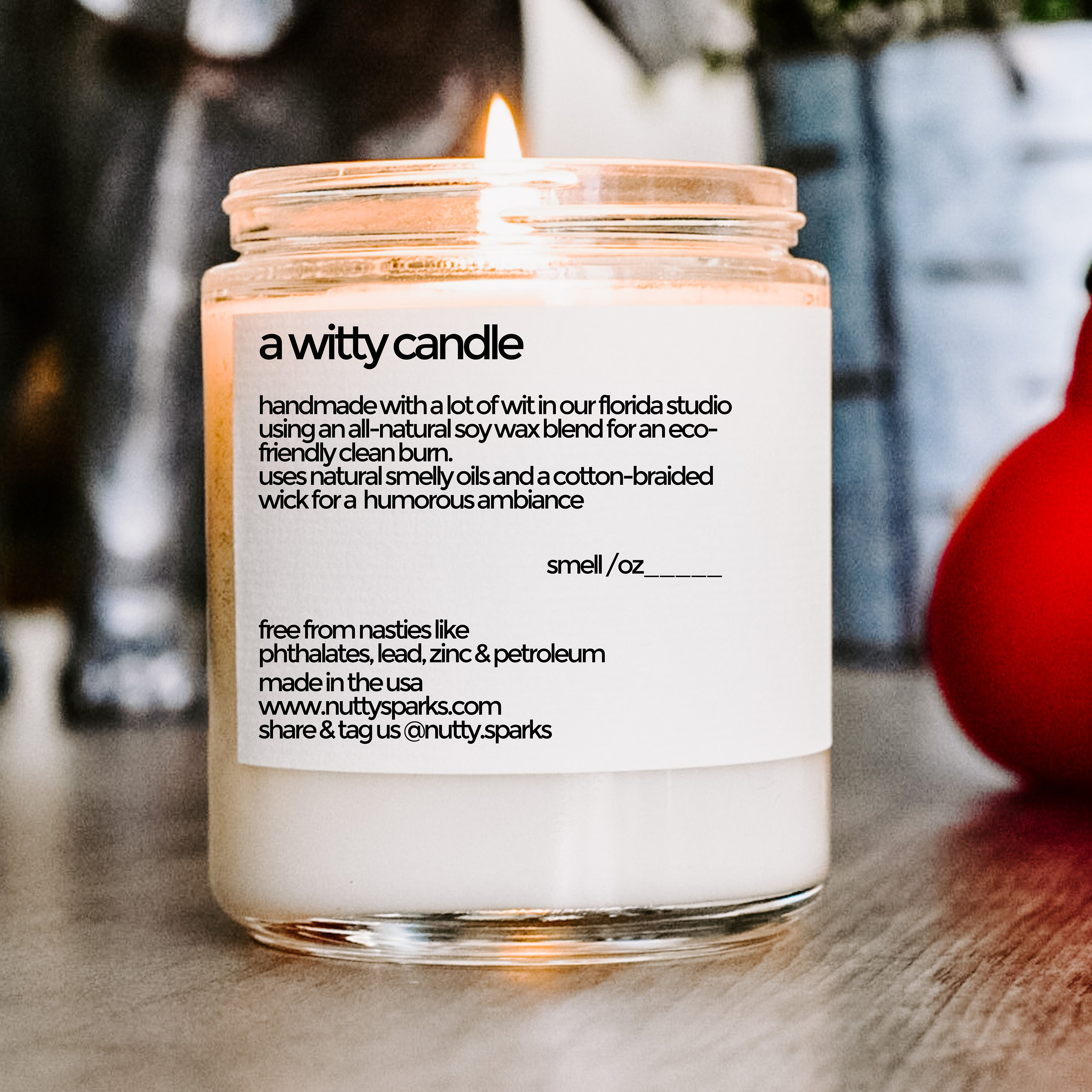 Go Ahead and Touch It Scented Soy Candle Sex Boyfriend