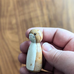 Custom Book Character Peg Dolls: Hand-Painted, Book Lover Gift image 6