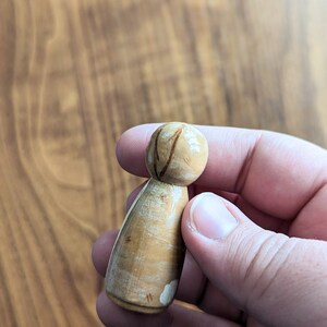 Custom Book Character Peg Dolls: Hand-Painted, Book Lover Gift image 7
