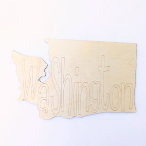 Laser Engraved US State/ Custom US State Wall Decor/ Personalized United States Wall Decor