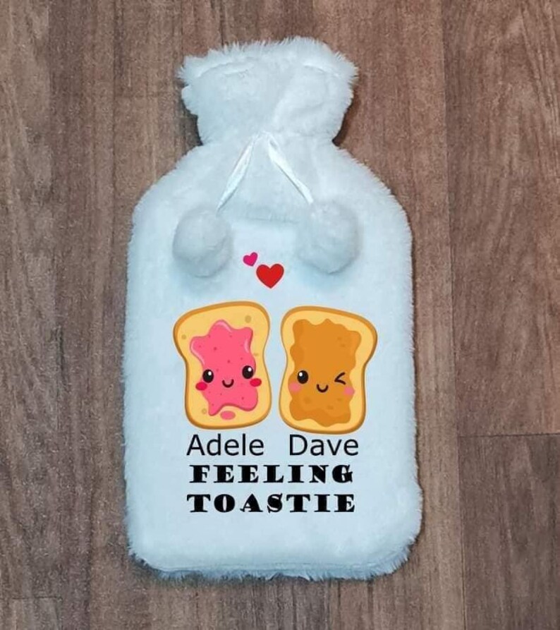 Personalised Hot Water Bottle Etsy