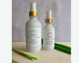 Green Tea and Lemongrass Room Spray | Refreshing Home Fragrance