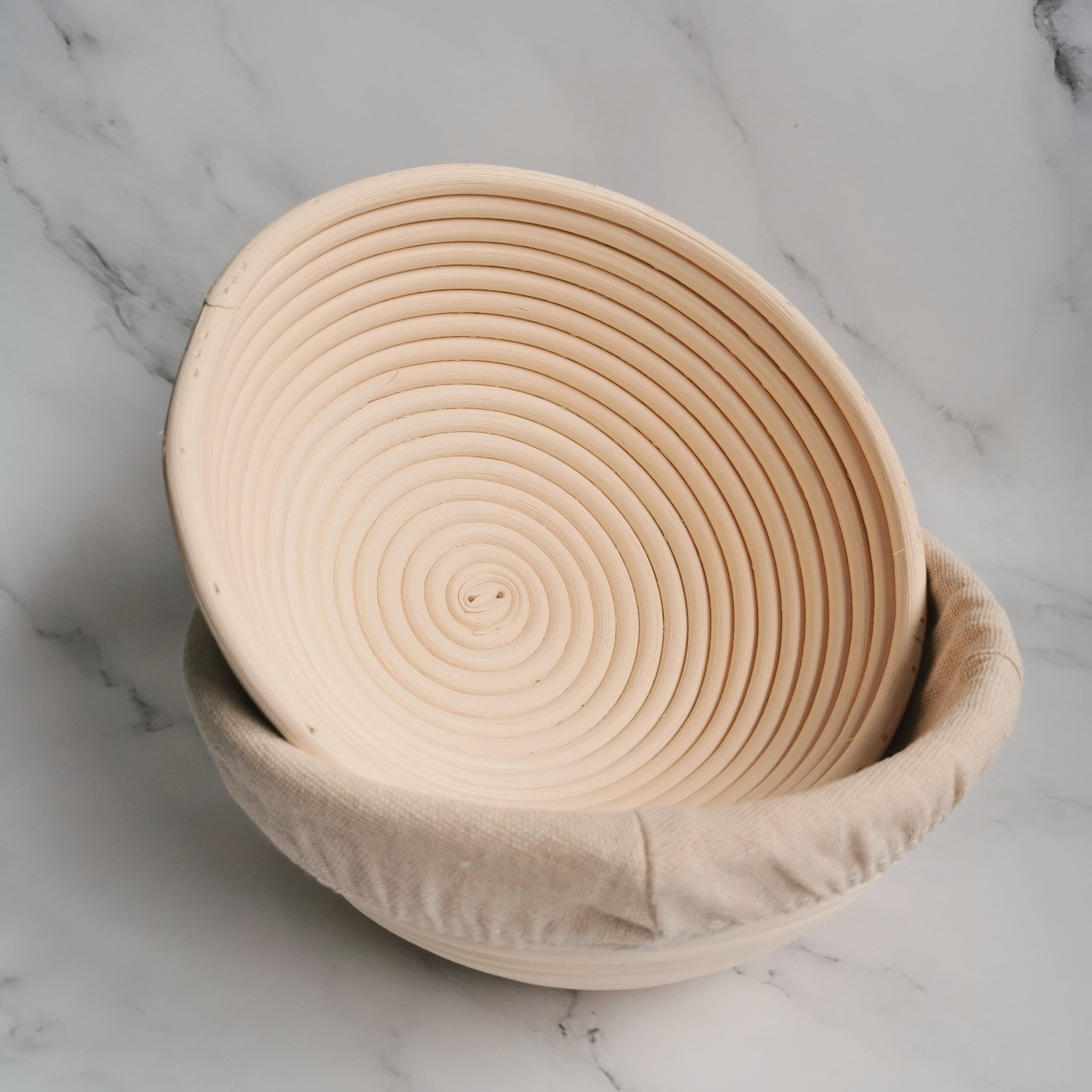 Round Homemade Bread Dough Proving Basket 22cm