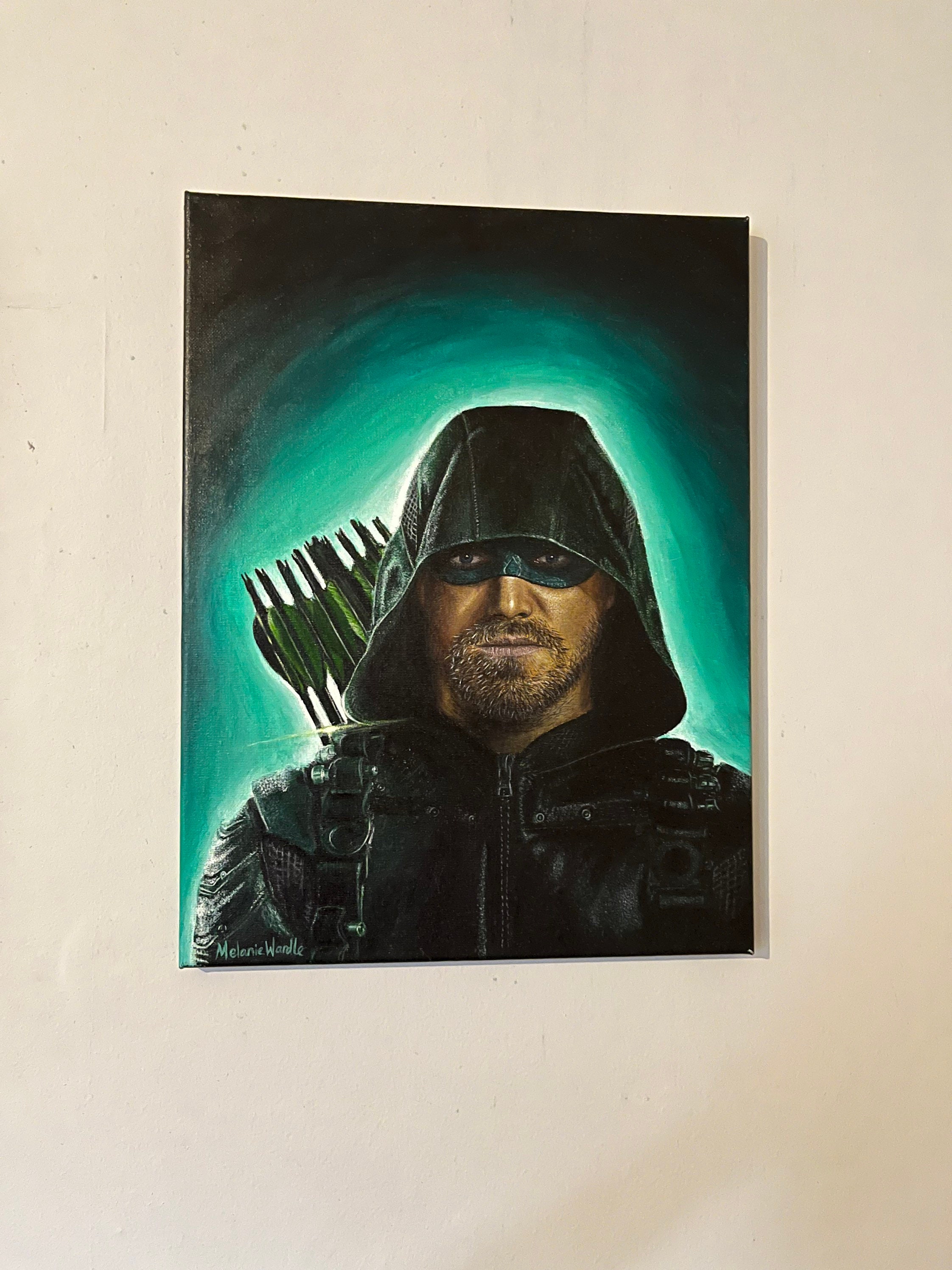 Green Arrow Tv Show Drawing