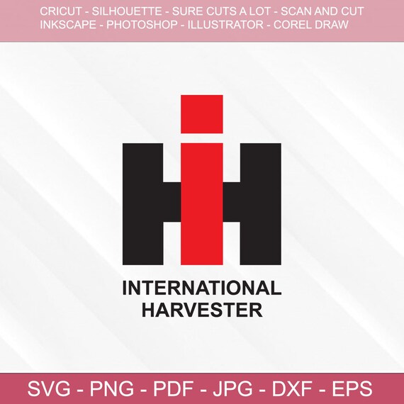 International Harvester Logo Svg Vector Cut File for Cricut | Etsy India