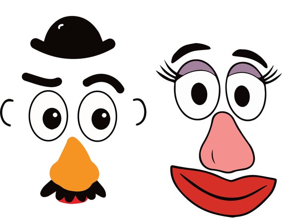 Mr And Mrs Potato Head Template