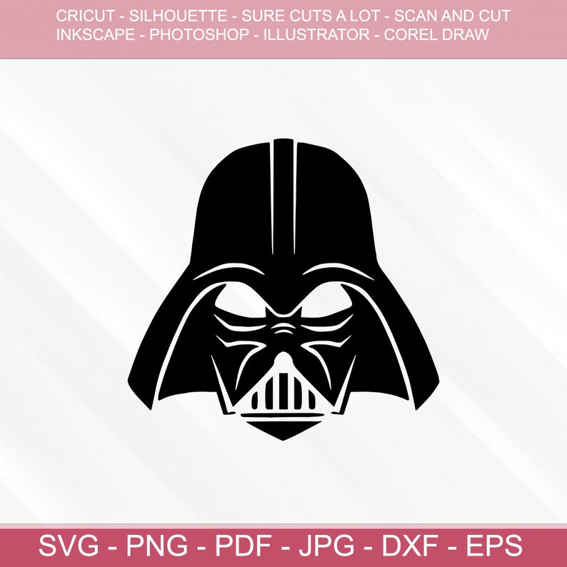 Darth Vader Svg Star Wars Svg Darth Vader Cut File Star - Etsy