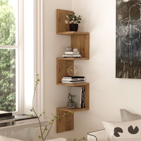 Corner Wall Shelf Etsy