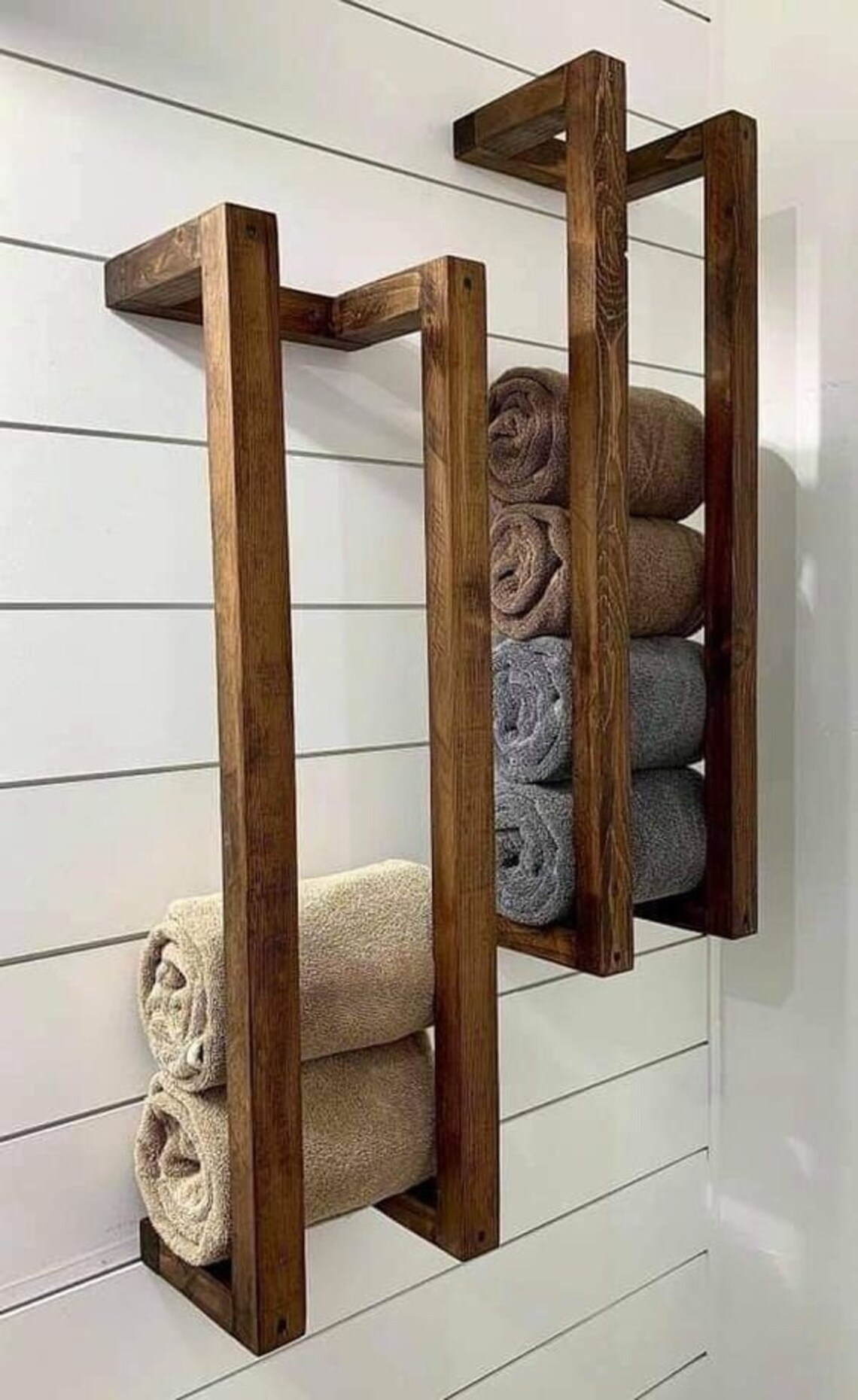 Bathroom Storage bathroom Towel Holder Bathroom Wall Decor - Etsy