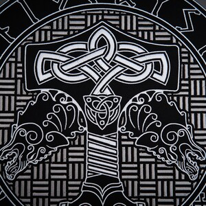 VIKING THOR Large Back Patch for Custom Biker Vest - Etsy Canada