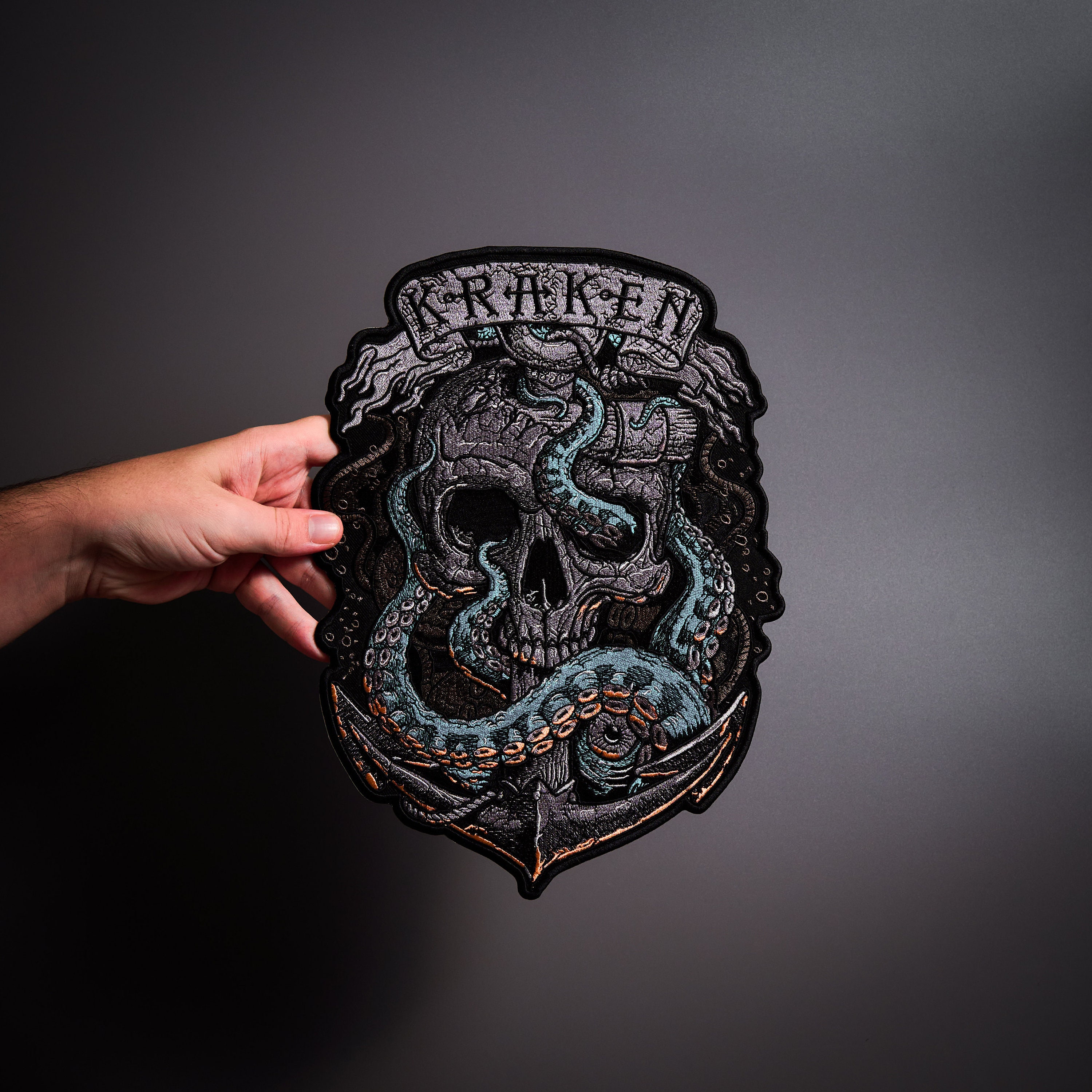 KRAKEN Large Back Patch for Vest - Etsy Canada