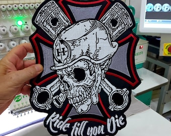 Custom Embroidered Patch: Iron On Applique, Logo Patch