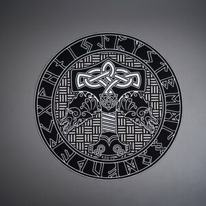 VIKING THOR Large Back Patch for Custom Biker Vest - Etsy Canada