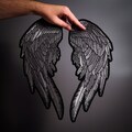 Angel wings patch Large Back Patch for jacket product logo