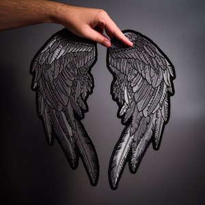 Angel wings patch Large Back Patch for jacket