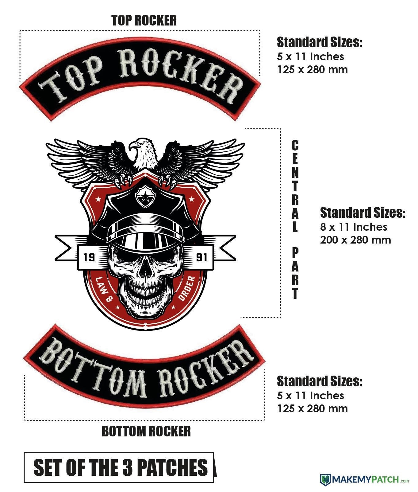 Custom Patches for Bikers 